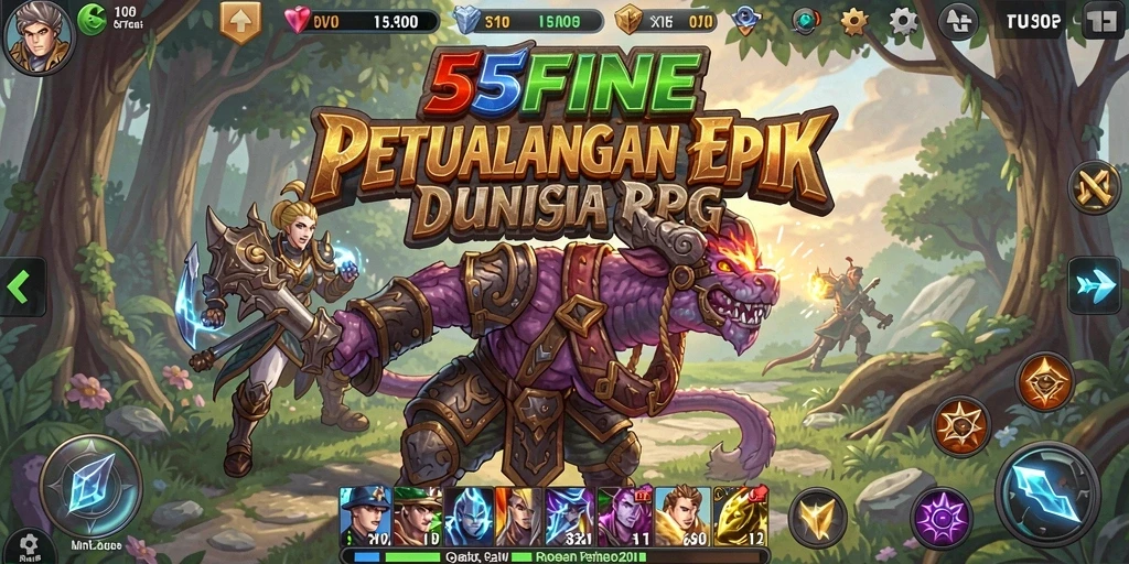 Tampilan menarik dari gameplay <strong>55FIVE</strong> yang penuh strategi.