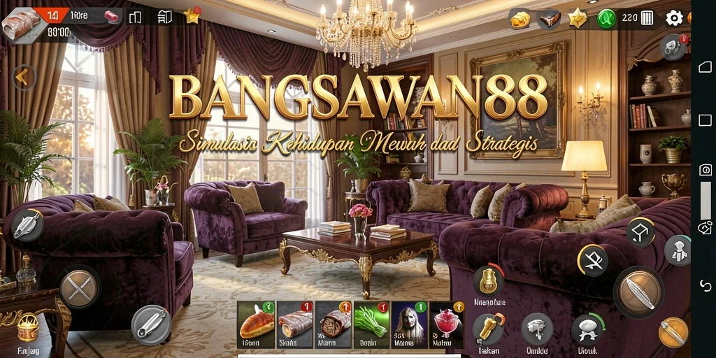 Tampilan gameplay BANGSAWAN88 yang menarik dan interaktif.