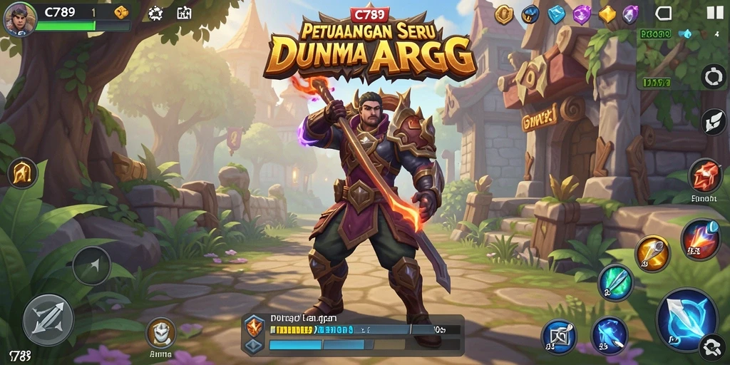 Tampilan gameplay C789 yang menarik dalam dunia ARPG.