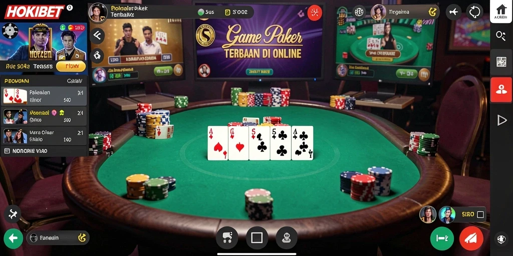 Gambaran gameplay HOKIBET yang menegangkan dan seru.