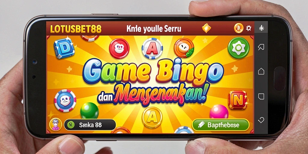 Tampilan luar biasa dari gameplay Bingo LOTUSBET88.
