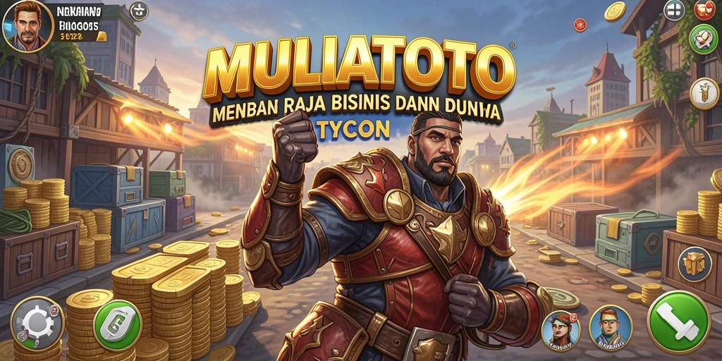 Screenshot game MULIATOTO menampilkan gameplay Tycoon yang mendebarkan.