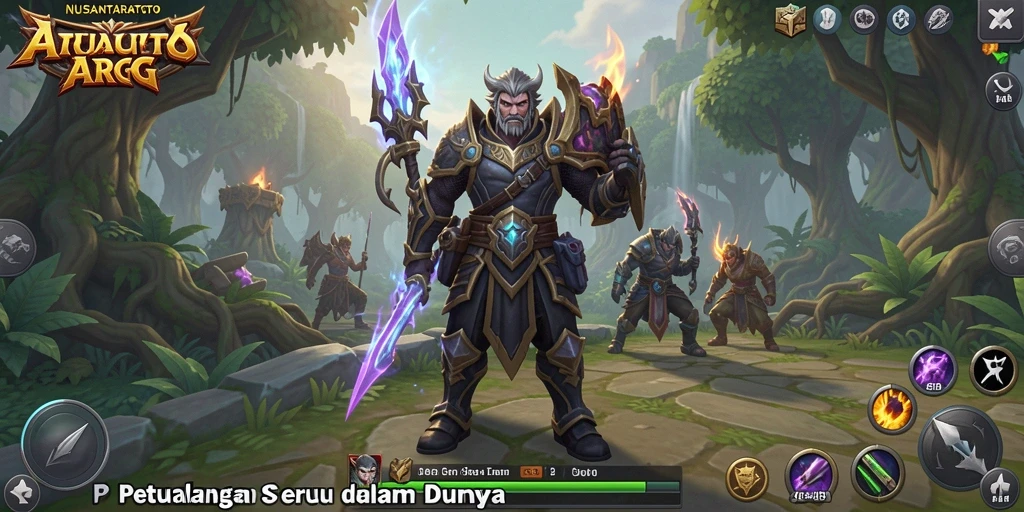 Tampilan gameplay menakjubkan di dunia ARPG NUSANTARATOTO.