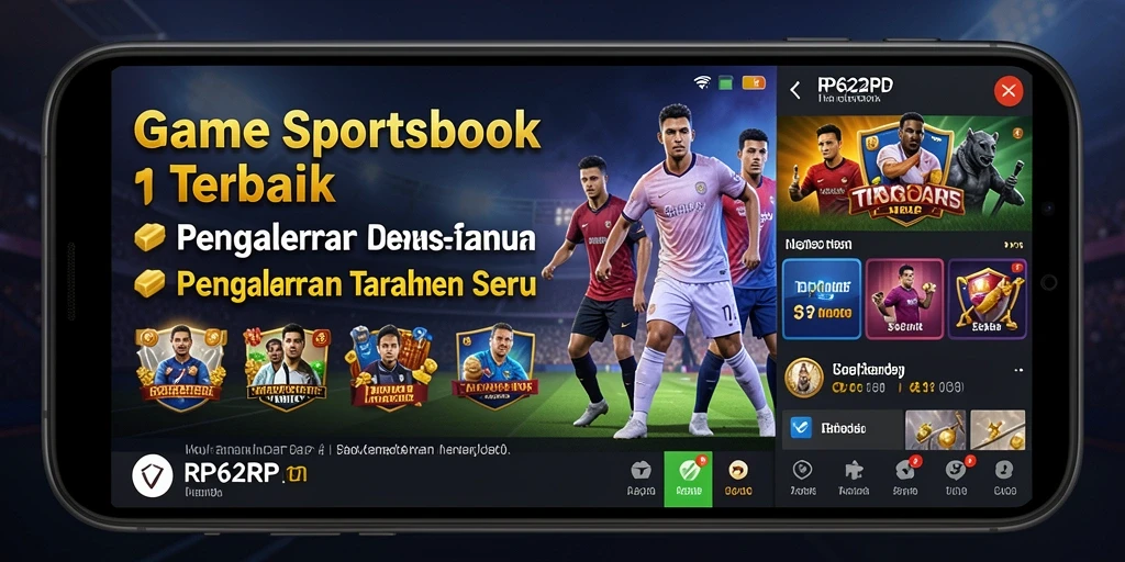 Tangkapan layar menampilkan antarmuka ramah pengguna RP62RP dalam taruhan sportsbook.