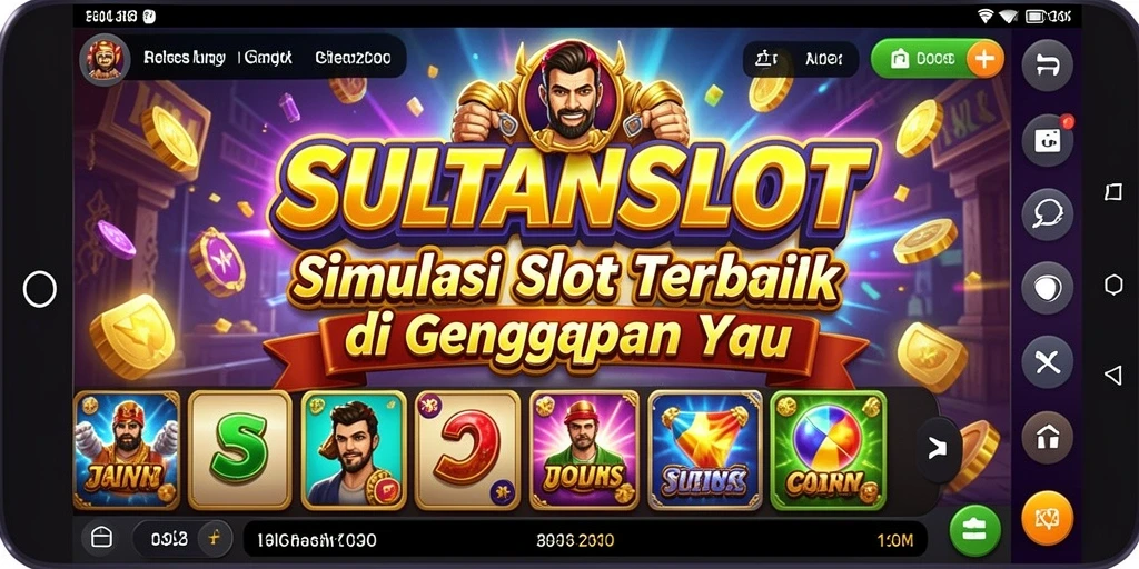 Menggambarkan gameplay SULTANSLOT yang mengasyikkan dan menantang.