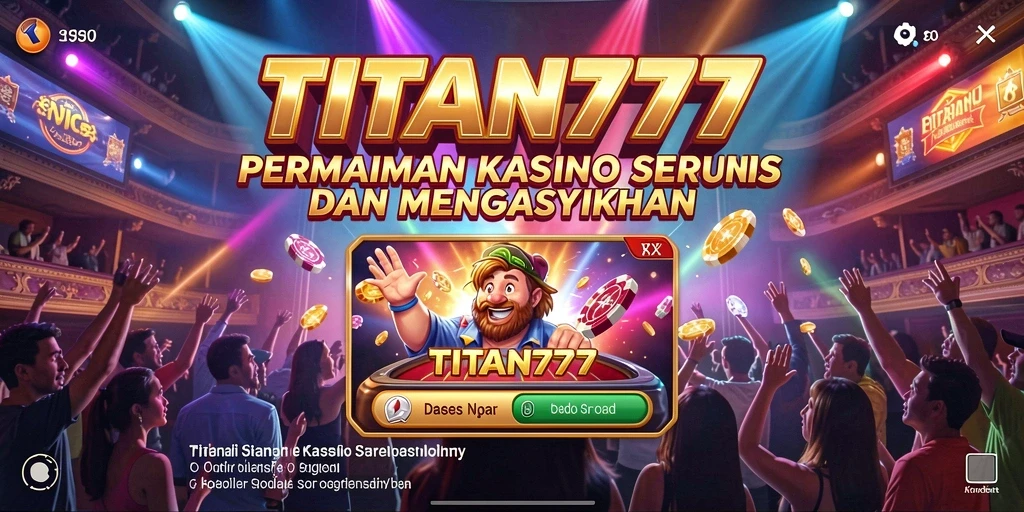 Screenshot gameplay Kasino yang menunjukkan berbagai permainan menantang.